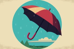 雨の日の治療